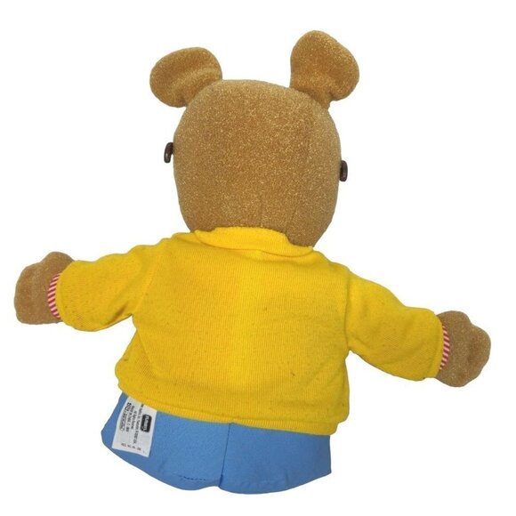 Vintage 1996 Talking Arthur Aardvark Plush Playskool Stuffed Animal 17.25" - Picture 3 of 6